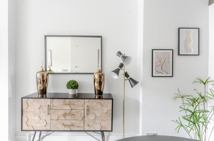 Alcove unit and media wall made by Relm Bespoke 6