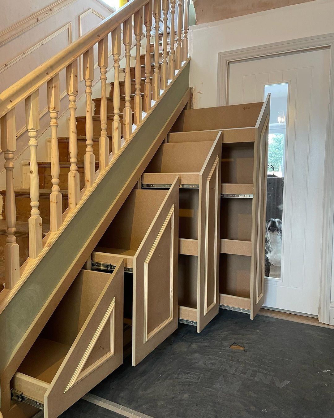 Under stairs storage made by Relm Bespoke 6
